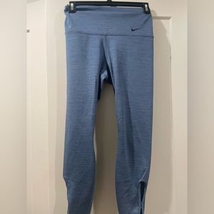 Nike size 4 blue leggings. Never worn.